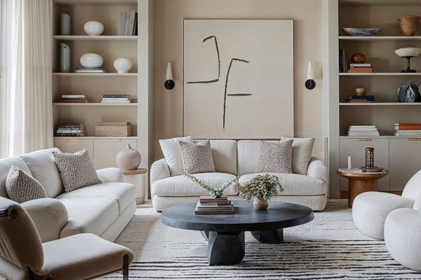 Modern 2BHK flat interior design India